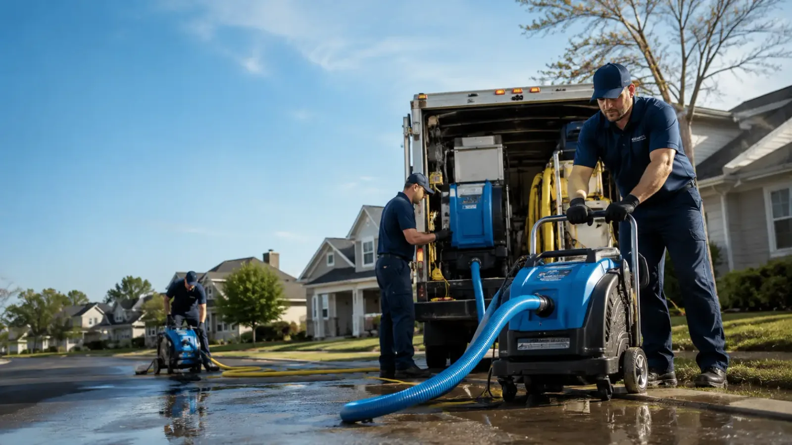 Flood Damage Cleanup in Pittsford, MI